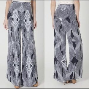 Anthropologie wide leg pants